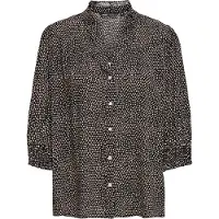 ONLY Blusa 'ONLRAYA' cor-de-rosa / preto / branco