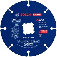 Bosch Disco De Corte De Diamante Expert Multi Material 115 X 22.23 Mm X-lock 10 Unidades