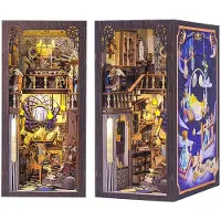 Cutebee Quebra-cabeça 3d Book Nook Nebula Common Room