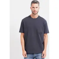 BOSS para homem. 50564097 Camiseta Structure azul-marinho (3XL), Casual, Algodão, Manga curta