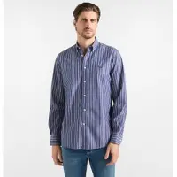 HARMONT & BLAINE para homem. CRR011013954M Camisa Regimental Dopp azul-marinho (S), Algodão, Clássico, Manga comprida