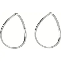 GUESS Steel Orecchini Hoops I Did It Again JUBE04195JWRHT-U