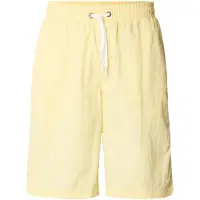 Urban Classics Calções de banho amarelo pastel