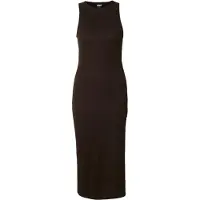Urban Classics Vestido castanho escuro