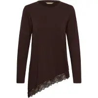 Culture Camisa 'CUVena' chocolate
