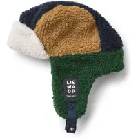 Liewood Gorros 'Bravo' navy / umbra / verde escuro / branco