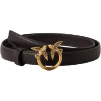 Pinko Cintos 'LOVE BERRY' castanho escuro