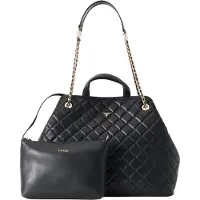 GUESS Mala de ombro 'JULIET' preto