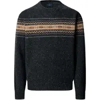 Hackett London Suéter Fairisle Crew