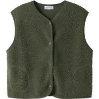 Name it Colete 'NKFOWINE' verde escuro