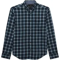 Superdry para homem. M4011197A Camisa Cotton Lumberjack marinho (S), Casual, Algodão, Manga comprida