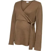 Mamalicious Pullover 'MLHARRIET TESS' castanho