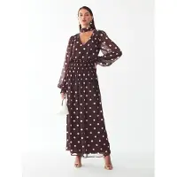 St MRLO Vestido de festa 'FARLEY' nude / castanho