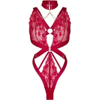 Hunkemoller Body 'Colette' rosa escuro