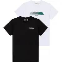 Ellesse Camisola 'Jochtal' petróleo / preto / branco