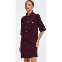 ONLY Vestidos camiseiros 'JDYSHIRAZ' berinjela