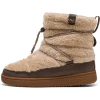 Puma Botas de neve 'Snowbae' bege claro / castanho