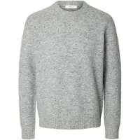 Selected Pullover 'Rai' acinzentado