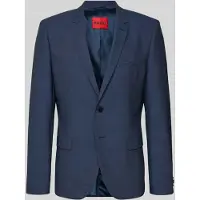 HUGO para homem. 50495628 Blazer Colbert azul (56), Casual, Clássico, Poliéster