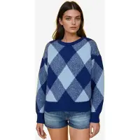 Hiccups for Kids Pullover azul cobalto