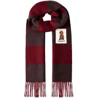 Hackett London para homem. HM0400144 Cachecol Harry bordô (OSFA), Casual, Lã, Borgonha