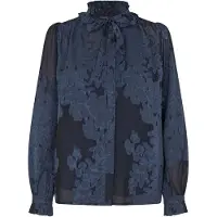 Dea Kudibal Camisa ' RositaDEA NS ' azul escuro