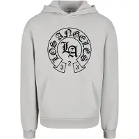 Mister tee Sweatshirt 'LA Dynasty' cinzento / preto