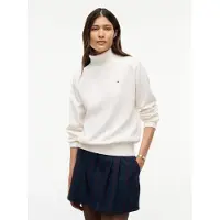 Tommy Hilfiger Pullover 'ESSENTIAL' branco