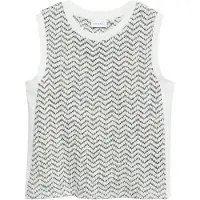 Comma Top preto / branco