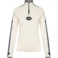 Dale of Norway - Camisolas mulher - Geilo W Sweater Offwhite Black para Mulher - Tamanho L - Branco