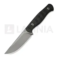 We Knife Faca Notchline, Milled Rose Carbon Fiber, Stonewash