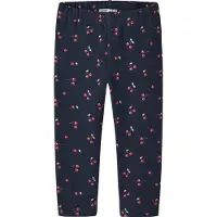 Name it Leggings 'NMFOMER' azul escuro / cáqui / vermelho cereja