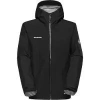 Mammut - Vestuário caminhada - Crater Light HS Hooded Jacket Men Black para Homem - Tamanho M - Preto