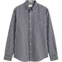 Gant Camisa azulado / branco