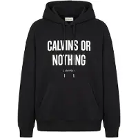 Calvin Klein Jeans Sweatshirt preto / branco