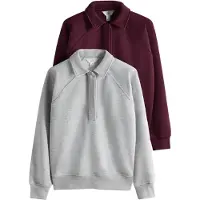 The Set Sweatshirt cinzento claro / baga