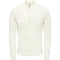 Only & Sons Pullover 'ONSKIM' branco natural