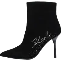 Karl Lagerfeld Botim preto / prata
