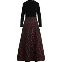 Apart Vestido merlot / preto