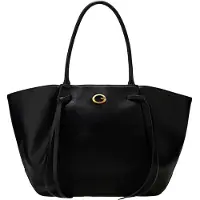 GUESS para mulher. HWBG2237230 Bolsa tote Allegra preta (OSFA), Preto, Casual, Poliuretano