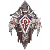 Nemesis Now Ornamento De Parede Com Placa Da Horda 30 Cm