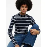 Tommy Hilfiger Camiseta De Manga Comprida E Gola Alta Cody Slim Fit