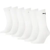 Puma Meias CREW SOCK X6 homens - Branco - 35 / 38