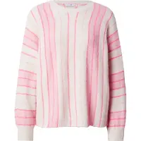 Hailys Pullover 'Ur44suli' creme / cor-de-rosa