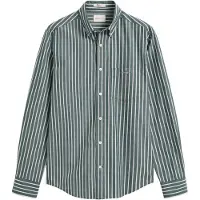 Gant Camisa esmeralda / branco
