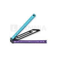 Glidr Balisong trainer Moab X Meridian, Blurple