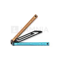 Glidr Balisong trainer Moab X Meridian, Fire & Ice