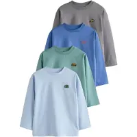 Next Camisola azul real / azul claro / pedra / jade