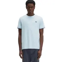 Fred perry Camisa 'Cmaiseta celeste contrast ribeted tee' azul