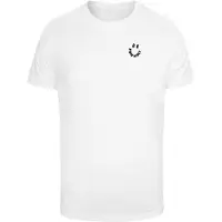 Mister tee Camisa 'Good Karma Friendly' preto / branco